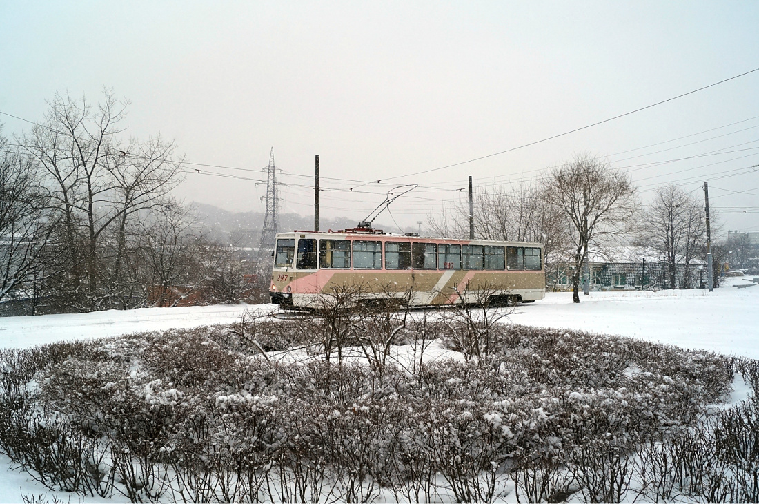 Владивосток, 71-605 (КТМ-5М3) № 297; Владивосток — Снегопады