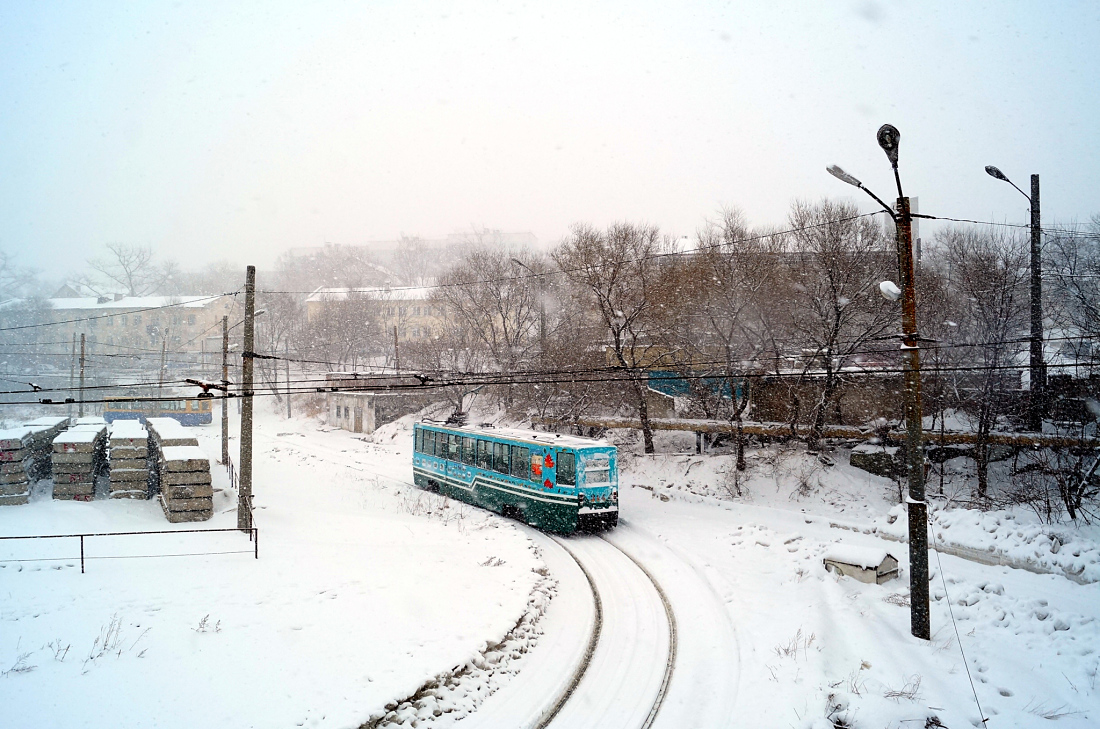 Владивосток, 71-608К № 314; Владивосток — Снегопады