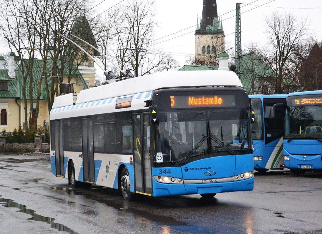 Таллин, Solaris Trollino III 12 AC № 344