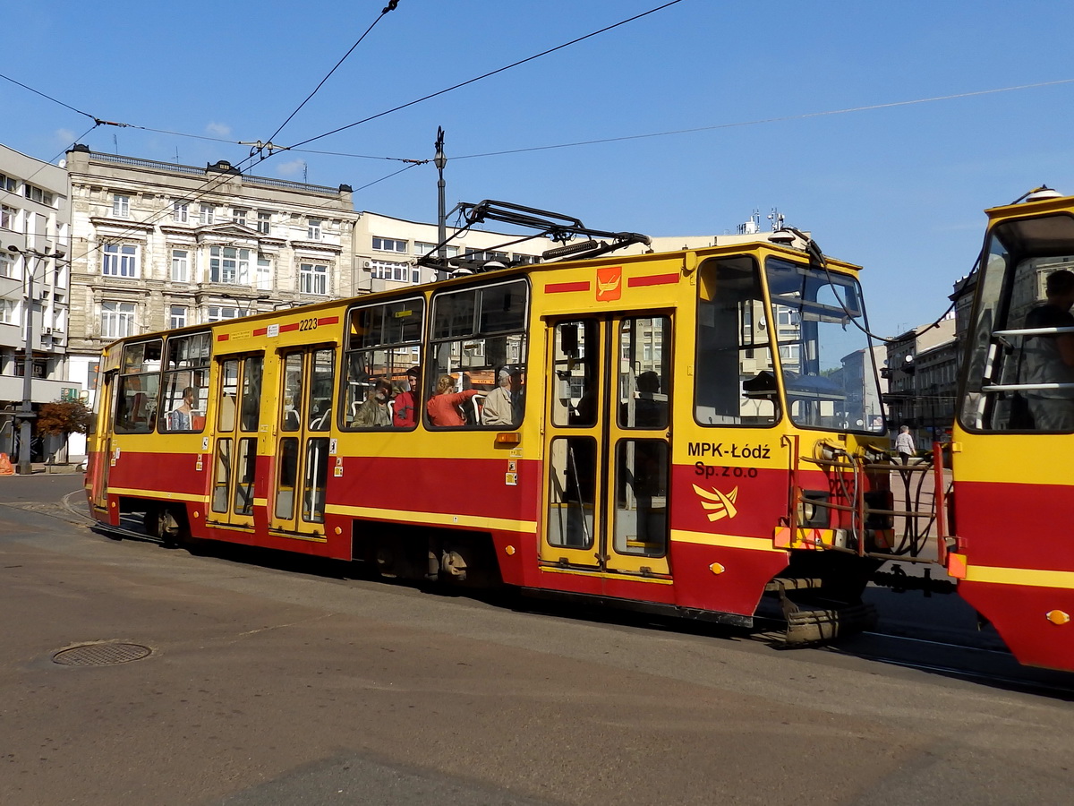 Лодзь, Konstal 805Na № 2223