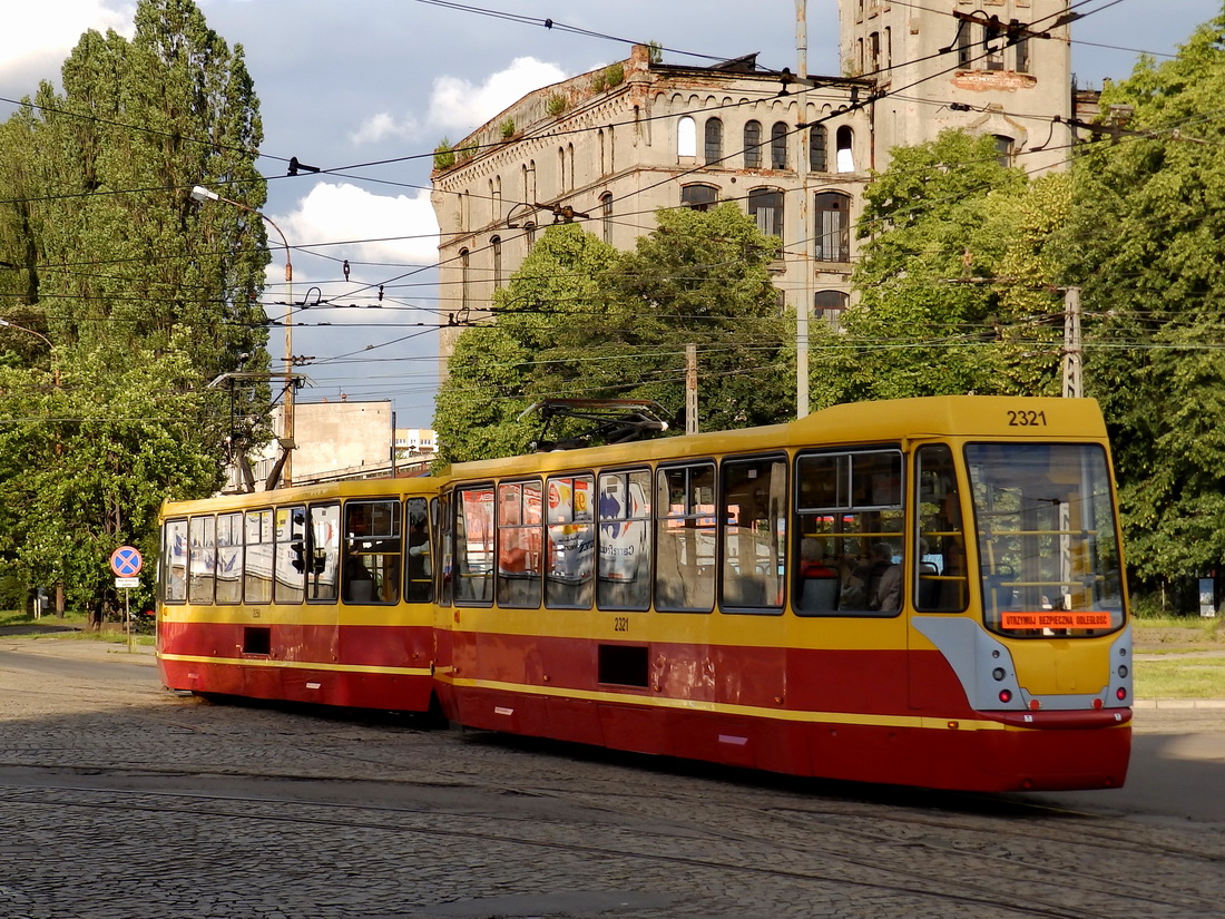 Лодзь, Konstal 805NaND/2 № 2321