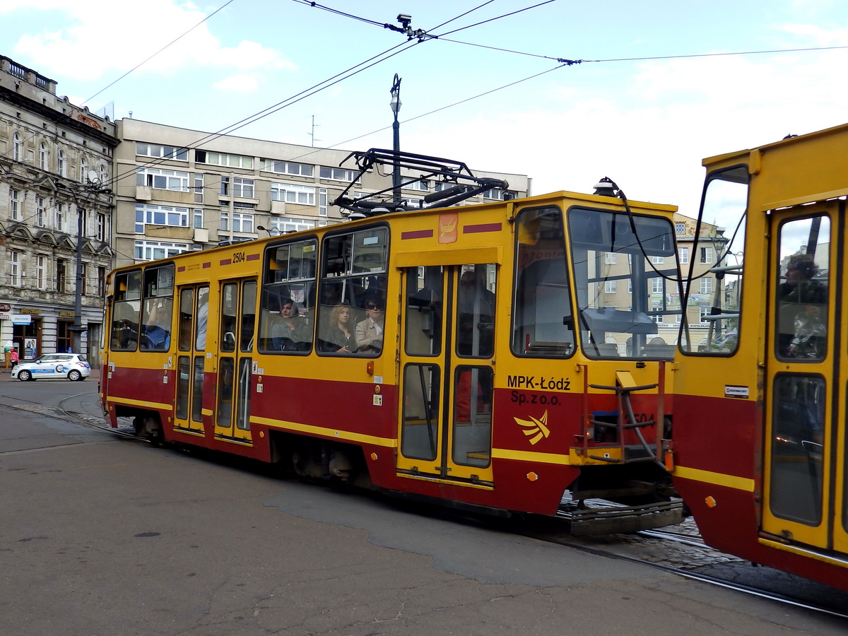 Лодзь, Konstal 805Na № 2504