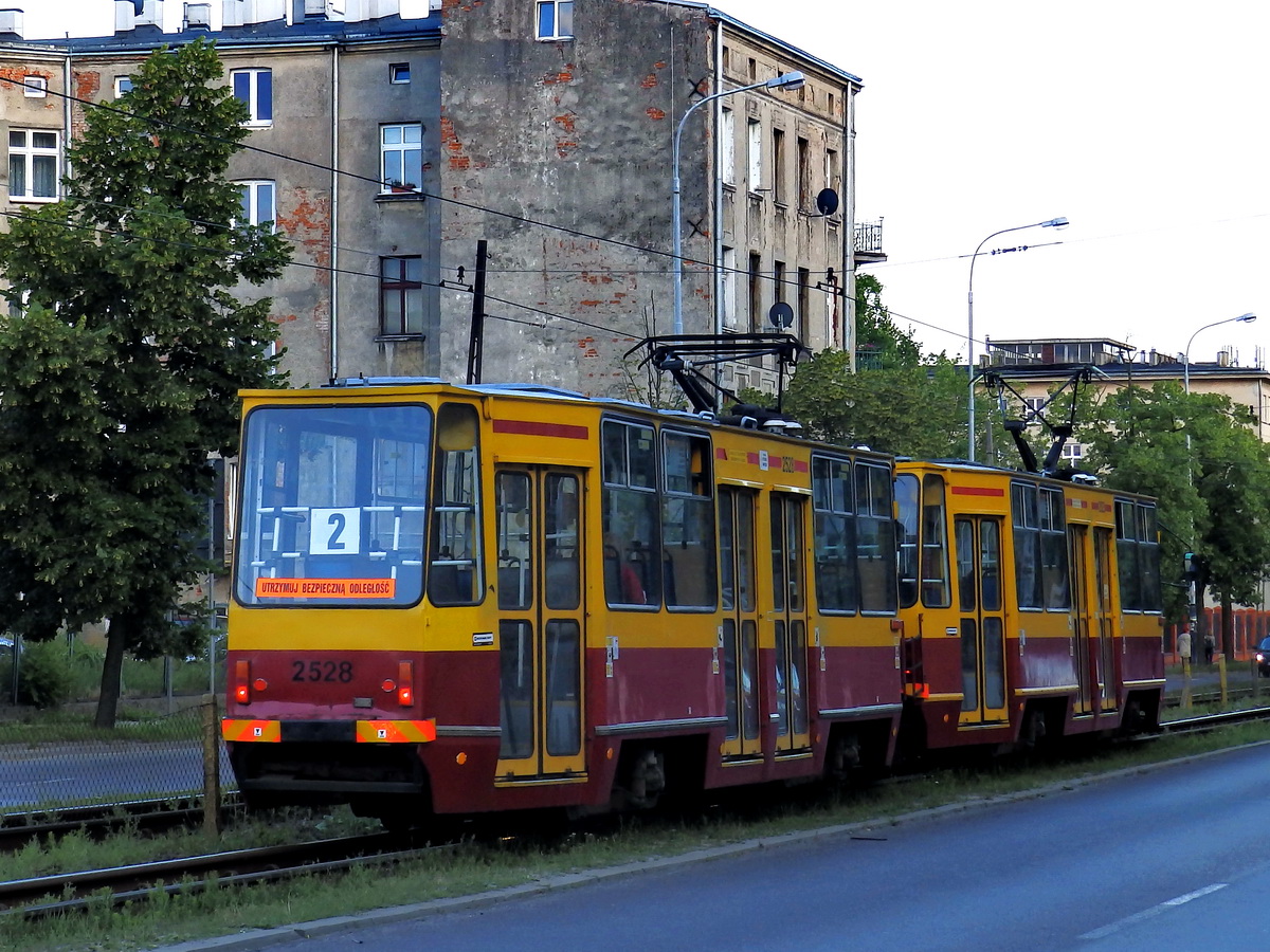 Łódź, Konstal 805Na № 2528 Łódź, Konstal 805Na № 2528