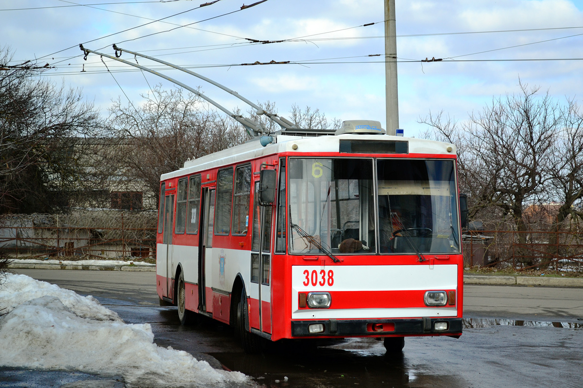 Николаев, Škoda 14Tr08/6 № 3038