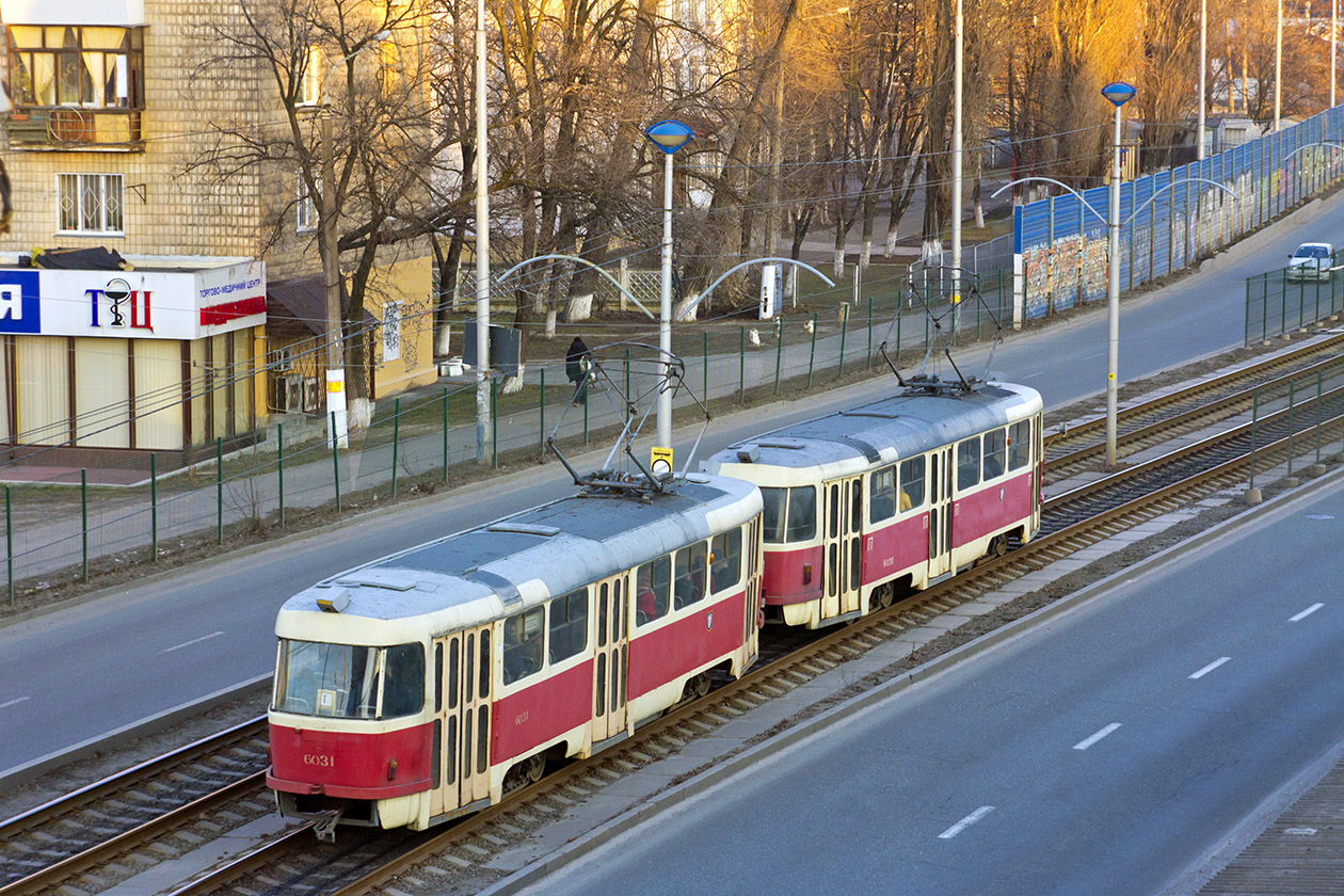Киев, Tatra T3SU № 6031