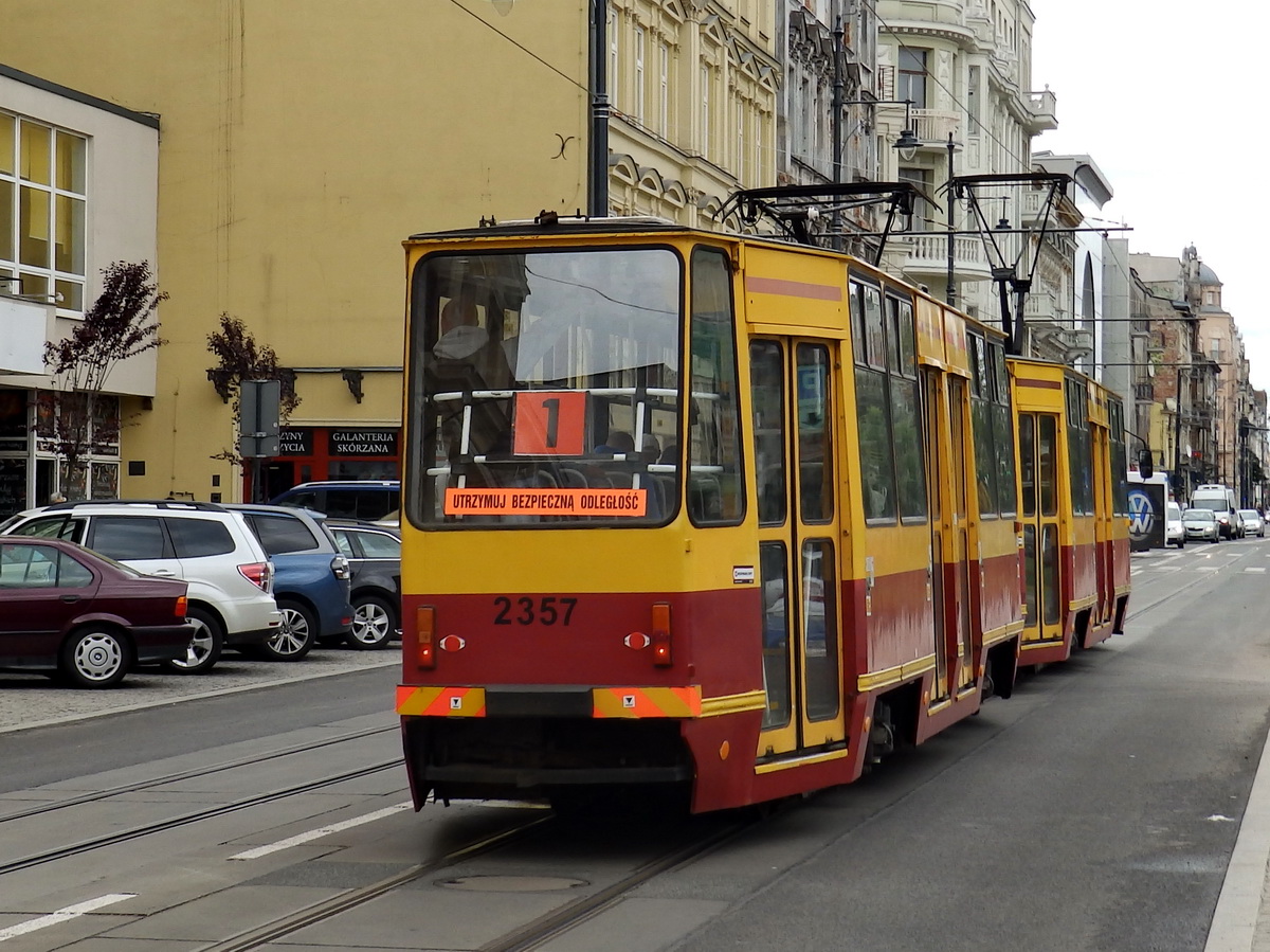 Лодзь, Konstal 805Na № 2357