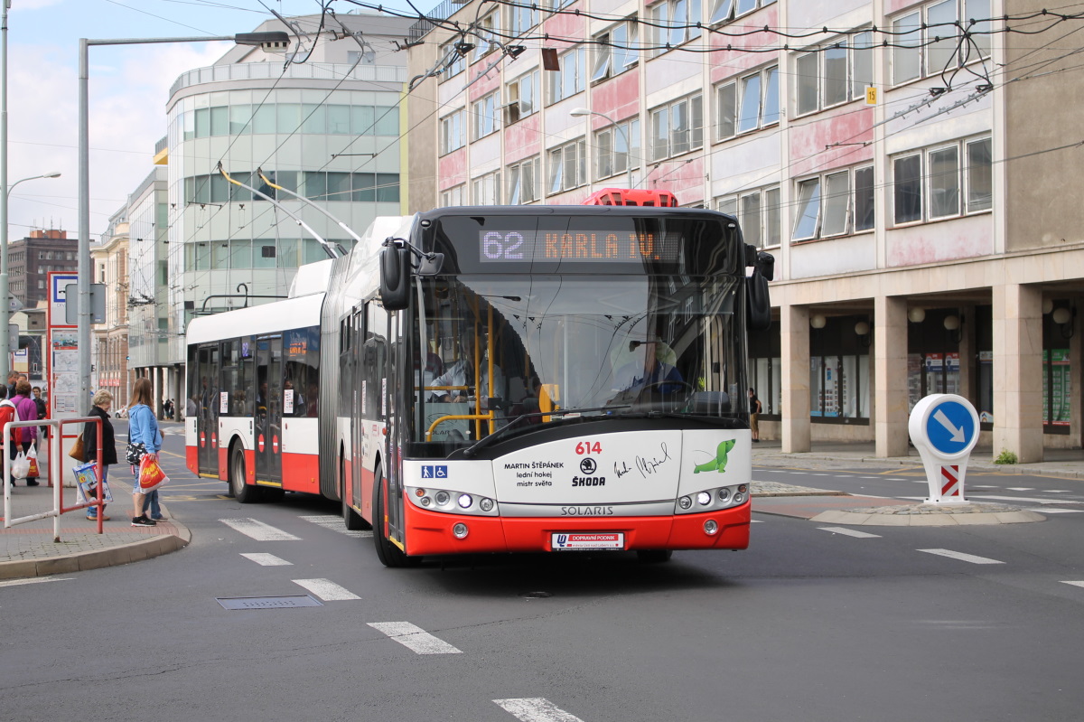 Усти-над-Лабем, Škoda 27Tr Solaris III № 614