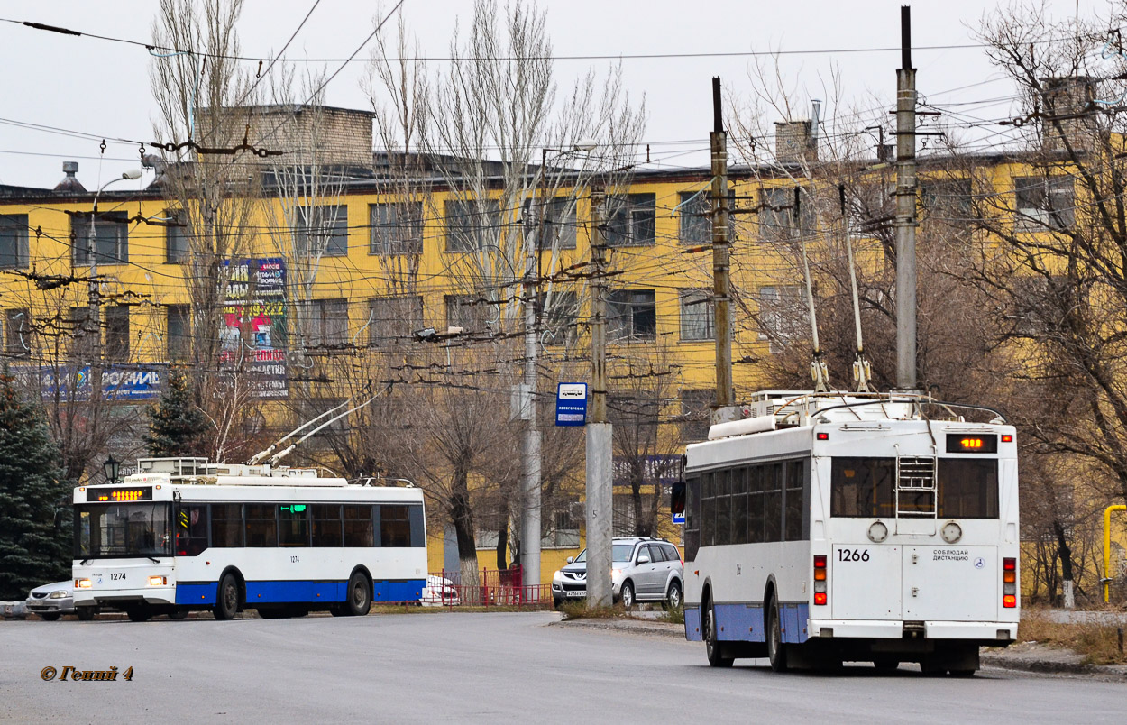 Volgograd, Trolza-5275.03 “Optima” # 1274; Volgograd, Trolza-5275.03 “Optima” # 1266 Volgograd, Trolza-5275.03 “Optima” # 1274; Volgograd, Trolza-5275.03 “Optima” # 1266
