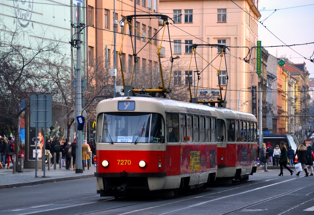 Прага, Tatra T3SUCS № 7270
