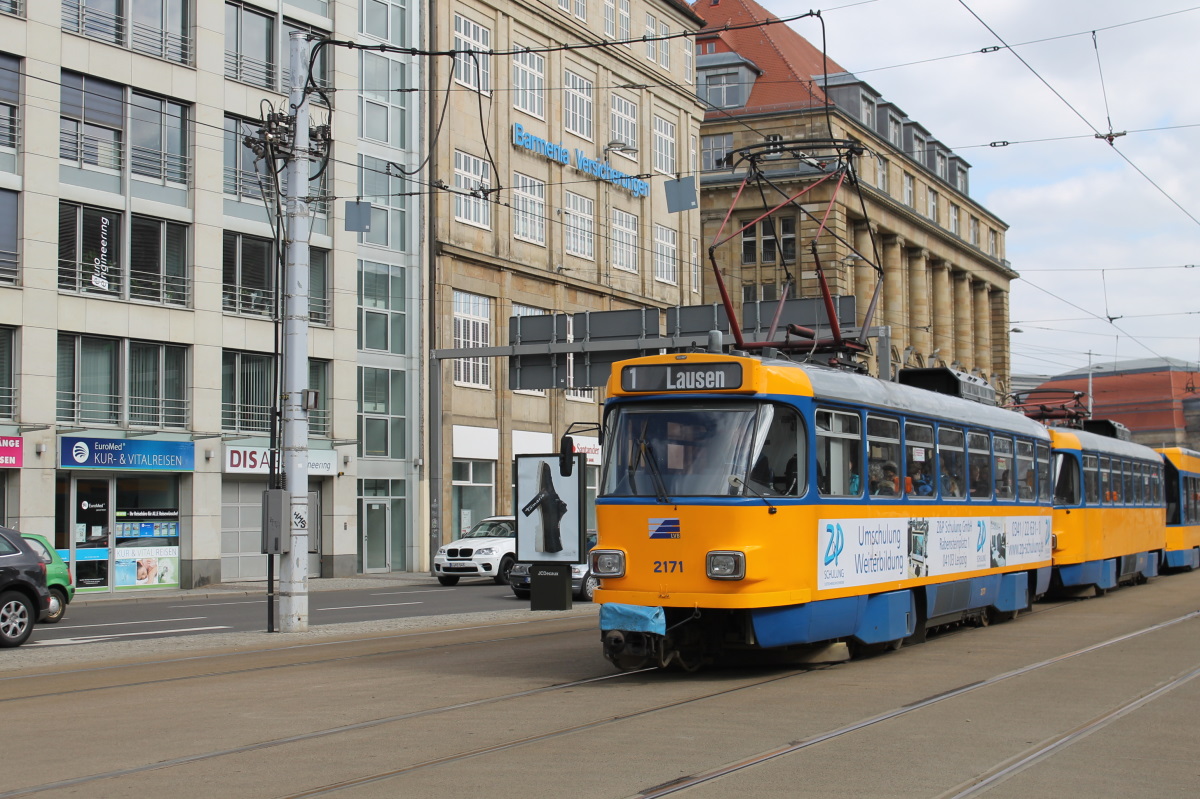 Лейпциг, Tatra T4D-M1 № 2171