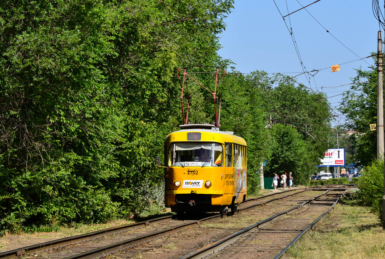 Волгоград, Tatra T3SU № 2702