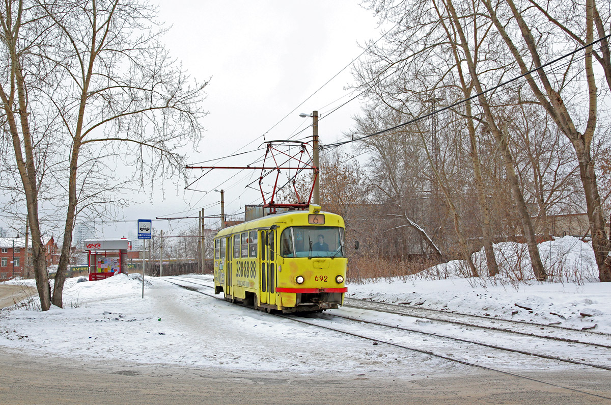 叶卡捷琳堡, Tatra T3SU # 692