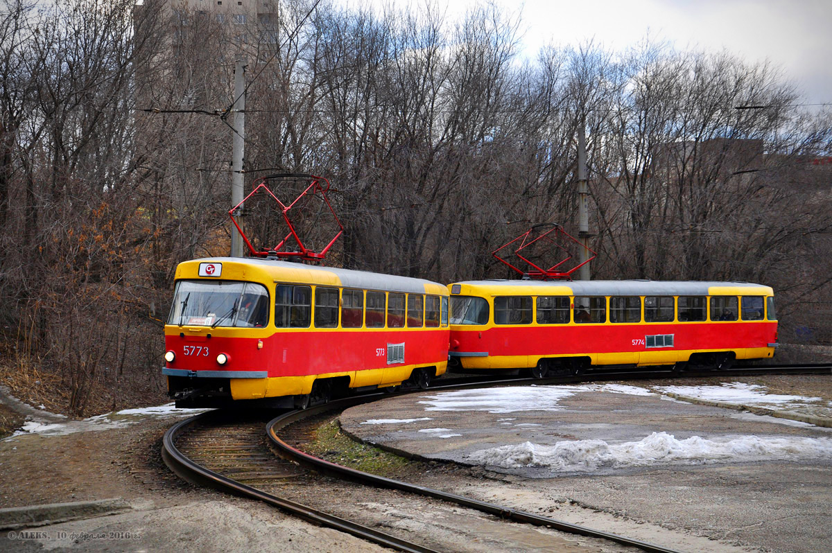 Волгоград, Tatra T3SU № 5773; Волгоград, Tatra T3SU № 5774
