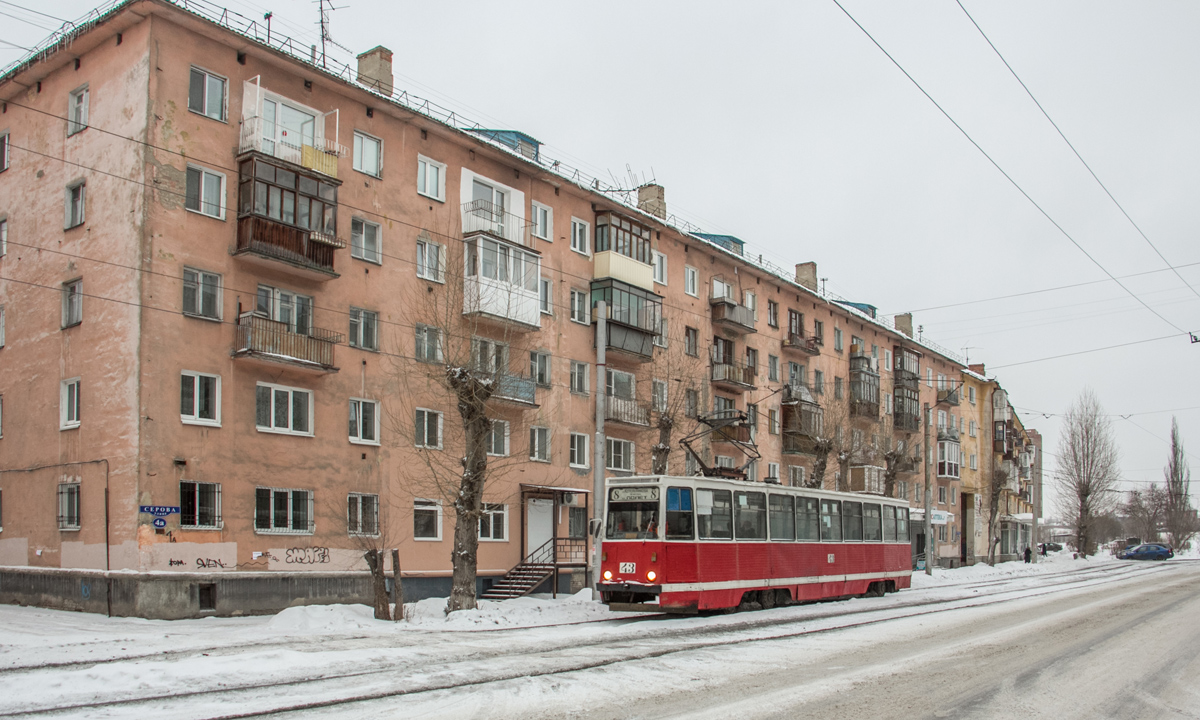 Омск, 71-605 (КТМ-5М3) № 43