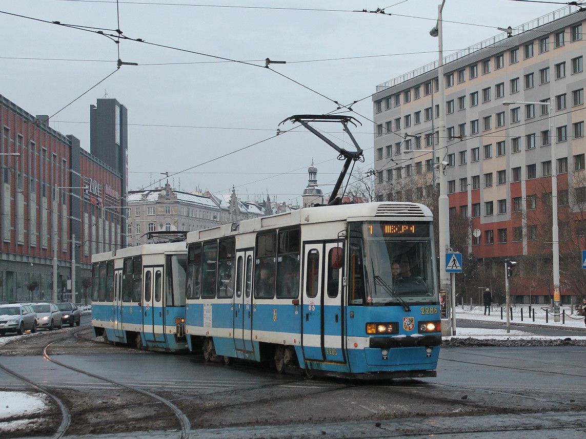 Вроцлав, Konstal 105NWr № 2286