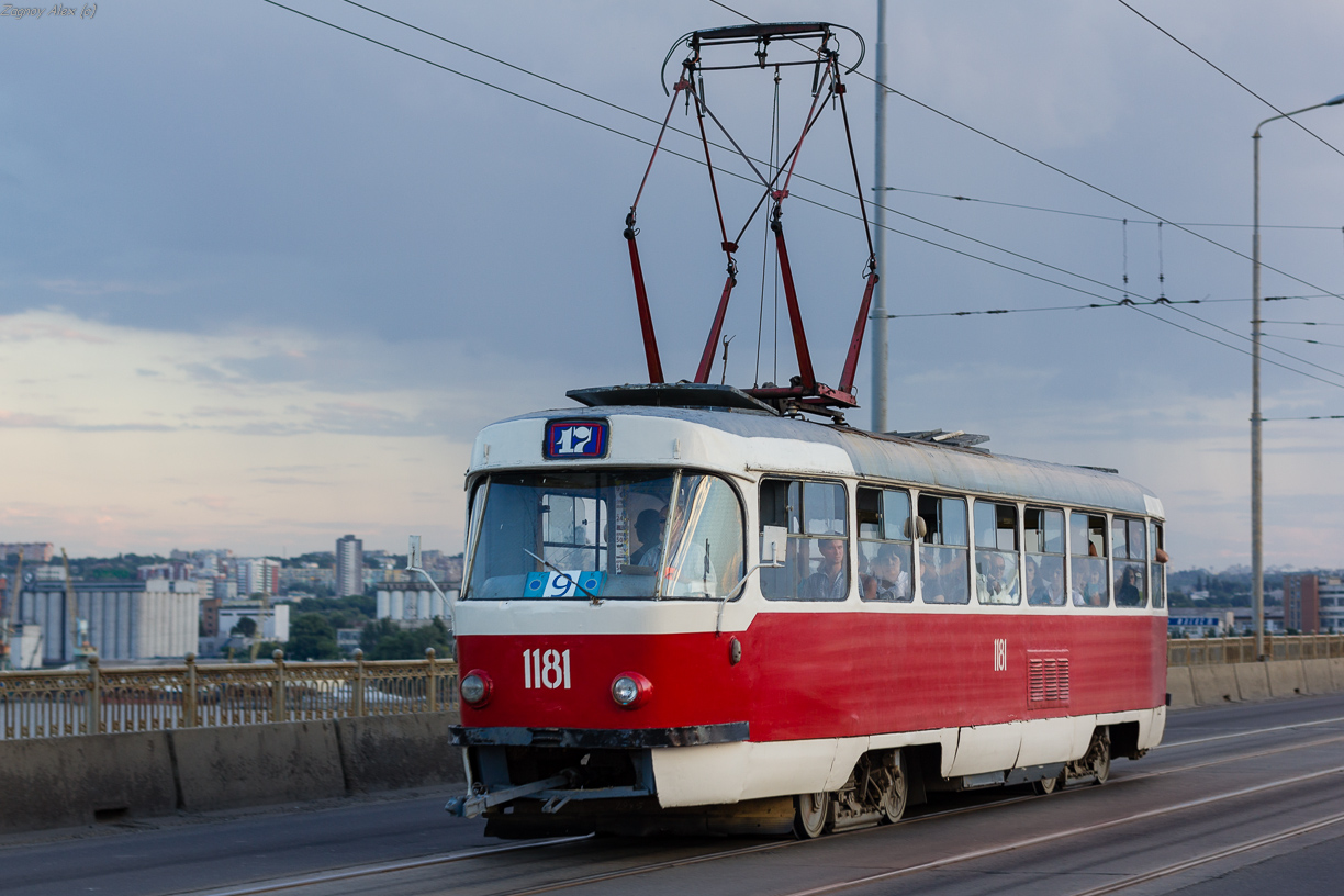 Dnipro, Tatra T3SU (2-door) Nr. 1181