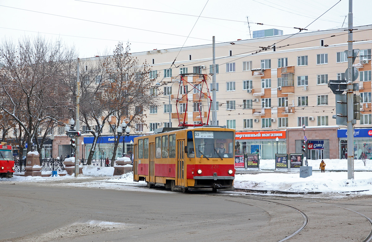Екатеринбург, Tatra T6B5SU № 728