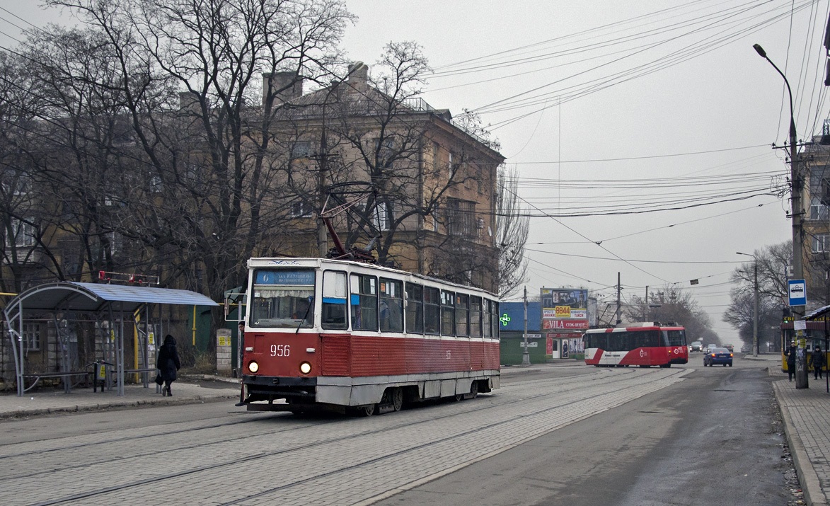 Мариуполь, 71-605 (КТМ-5М3) № 956