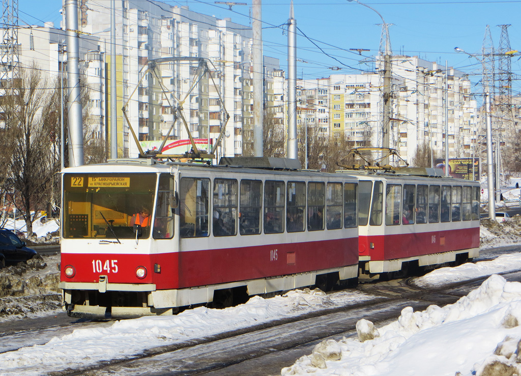 Самара, Tatra T6B5SU № 1045