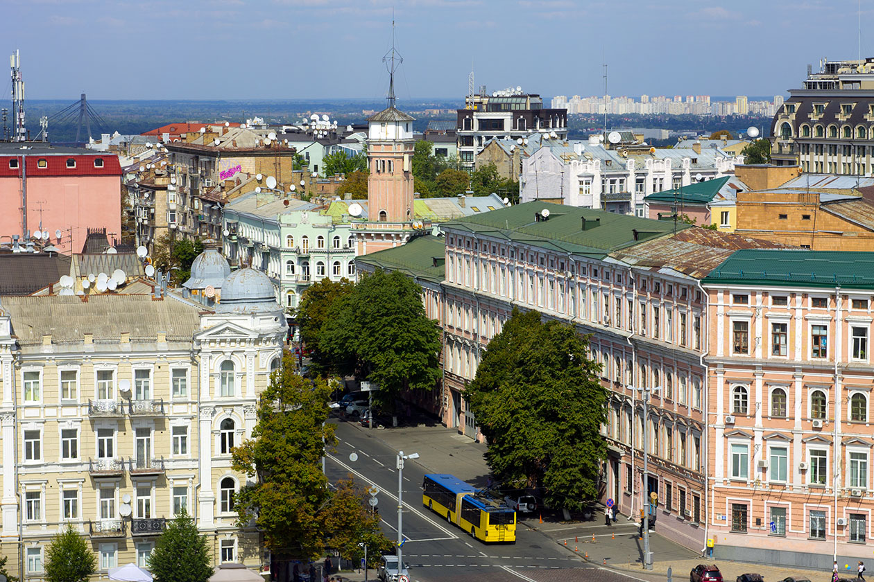 Kiev — Trolleybus Lines: Center, Pechersk, Zvirynets, Vydubychi Kiev — Trolleybus Lines: Center, Pechersk, Zvirynets, Vydubychi
