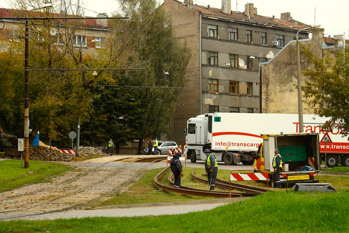 Riga — Tramway Lines and Infrastructure