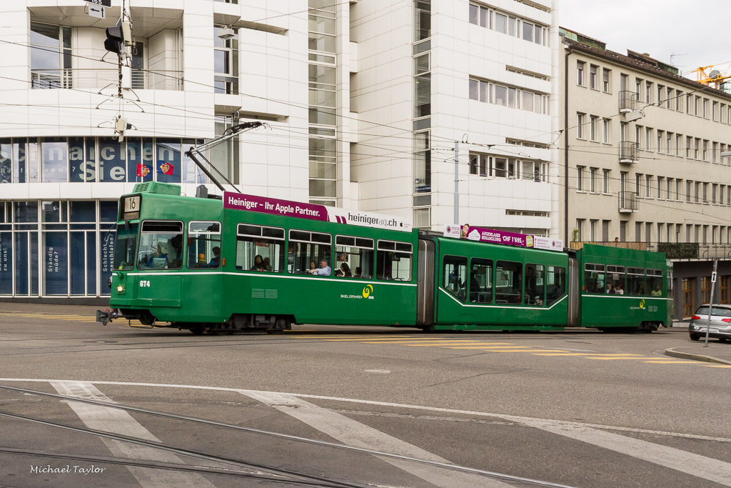 Базель, Schindler/Siemens Be 4/6 S № 674