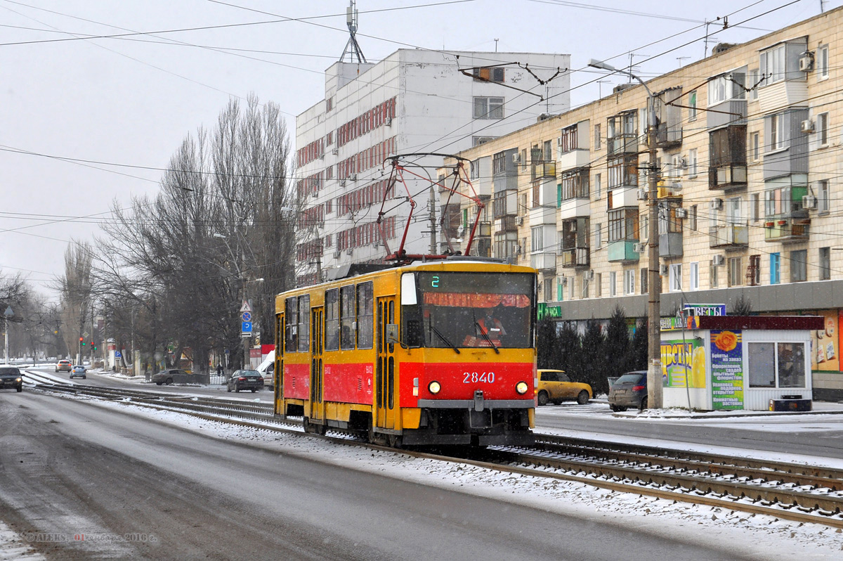 Волгоград, Tatra T6B5SU № 2840