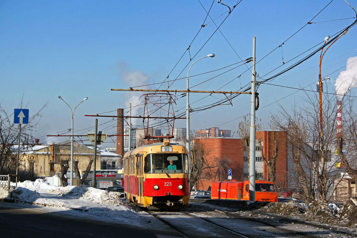 Екатеринбург, Tatra T3SU № 323