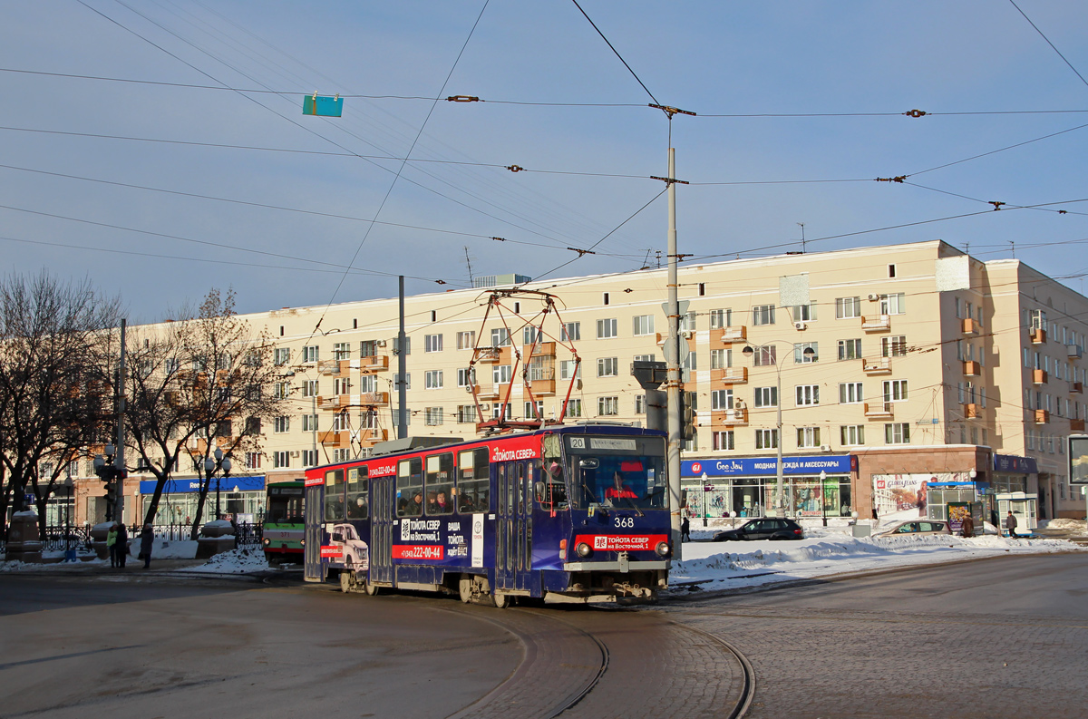 Екатеринбург, Tatra T6B5SU № 368