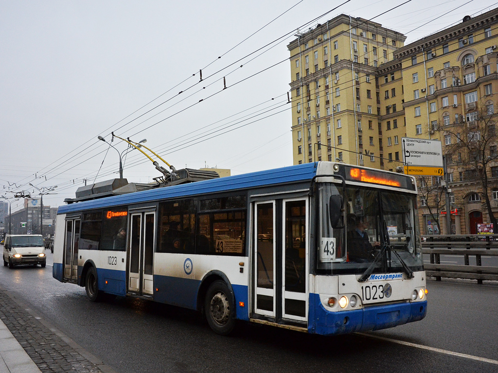 Москва, МТрЗ-52791 «Садовое Кольцо» № 1023