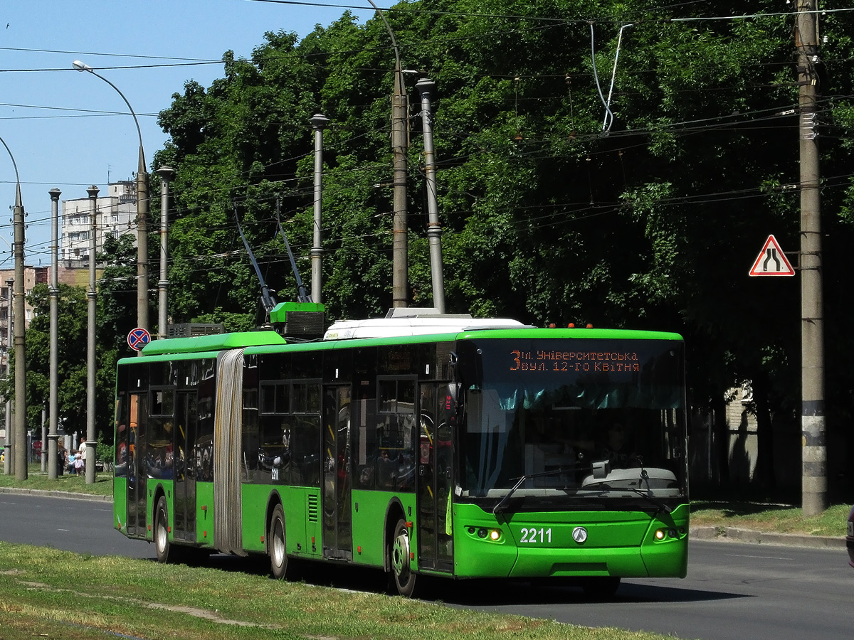 Харьков, ЛАЗ E301D1 № 2211