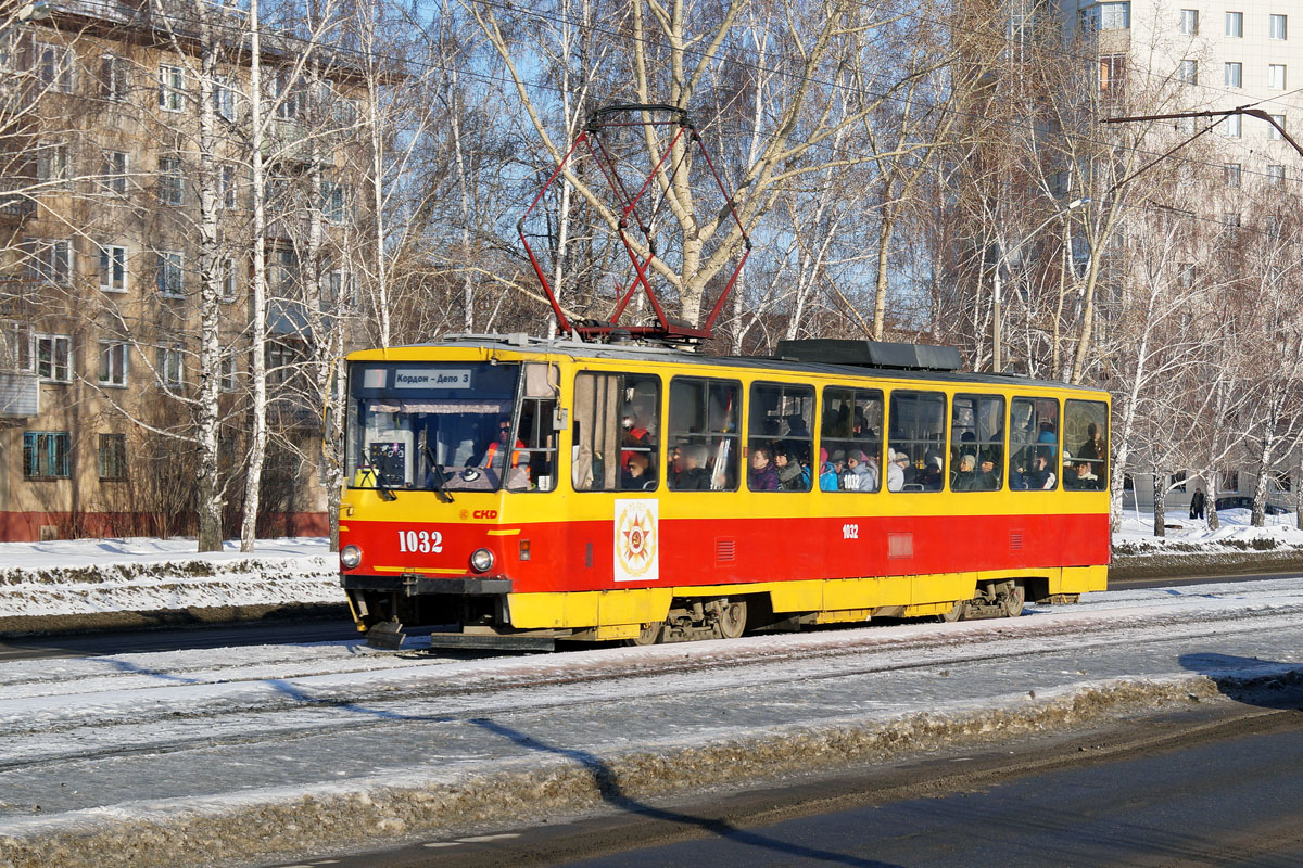 Барнаул, Tatra T6B5SU № 1032