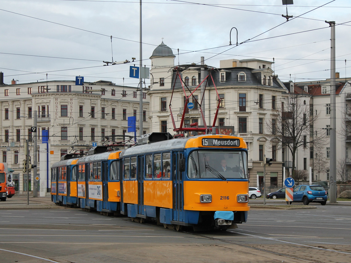 Лейпциг, Tatra T4D-M1 № 2116