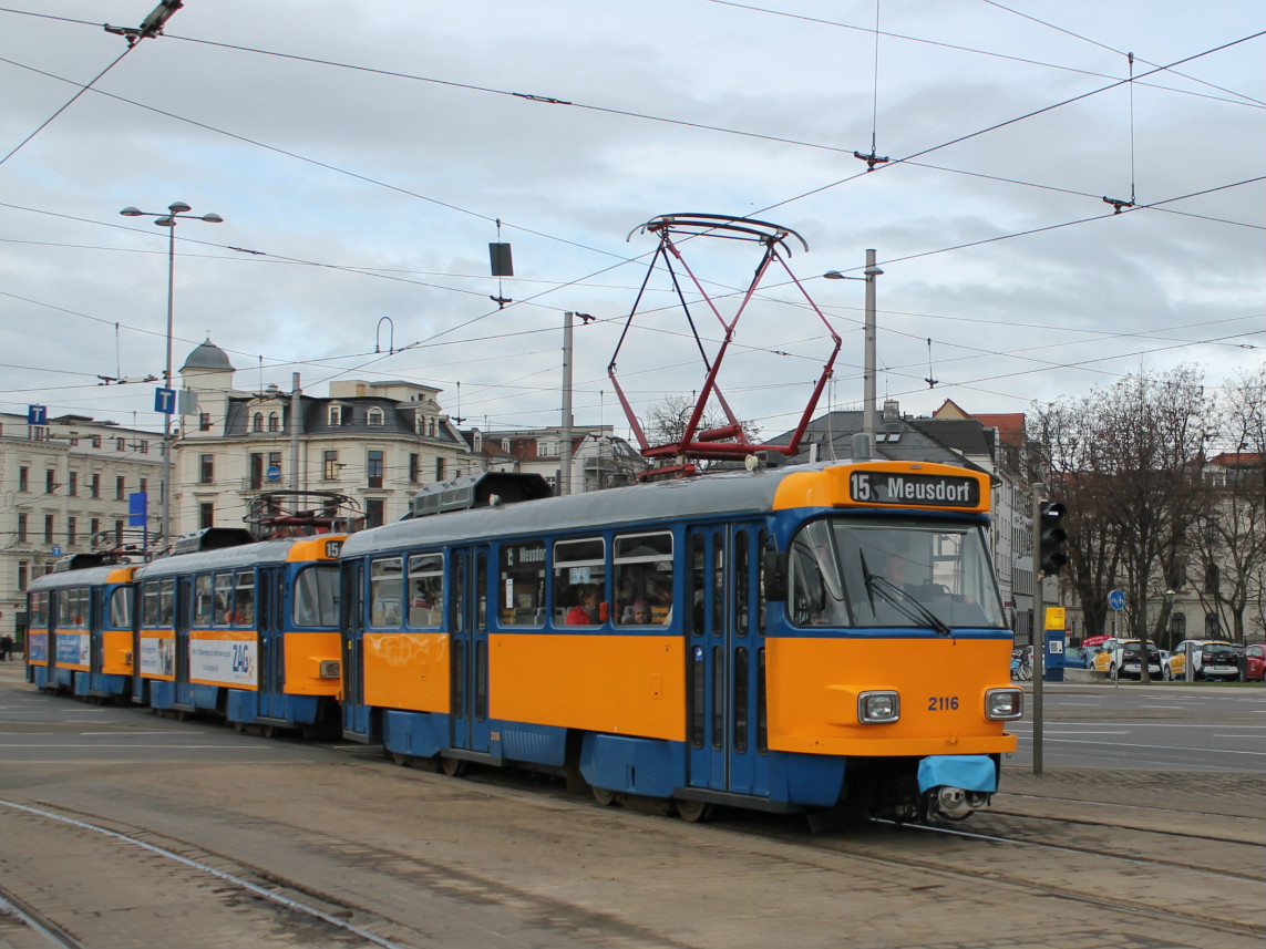 Лейпциг, Tatra T4D-M1 № 2116
