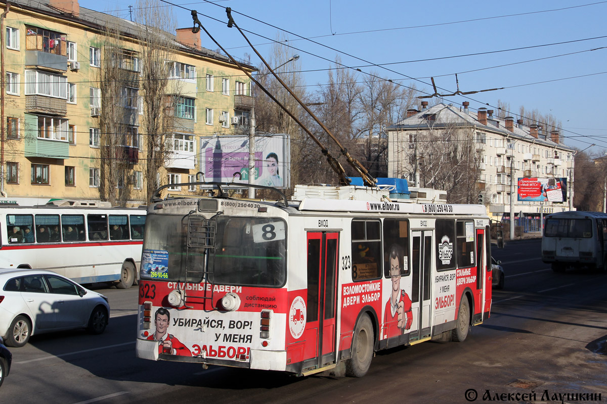 Воронеж, ЗиУ-682Г-016.02 № 323 Воронеж, ЗиУ-682Г-016.02 № 323