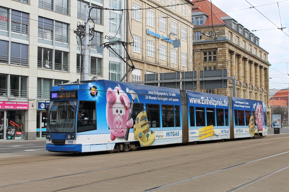 Лейпциг, DWA NGT8 № 1118