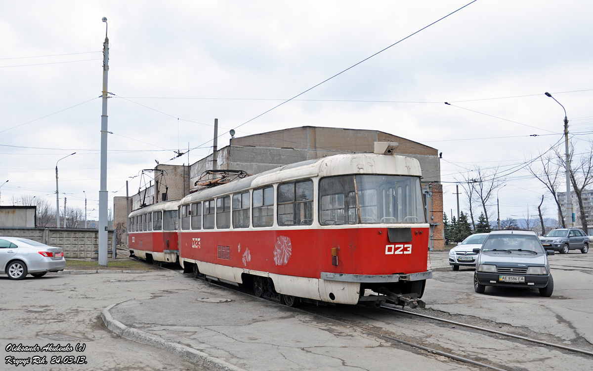 Кривой Рог, Tatra T3SU № 023