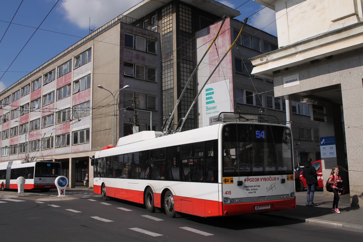 Uście nad Łabą, Škoda 28Tr Solaris III Nr 415