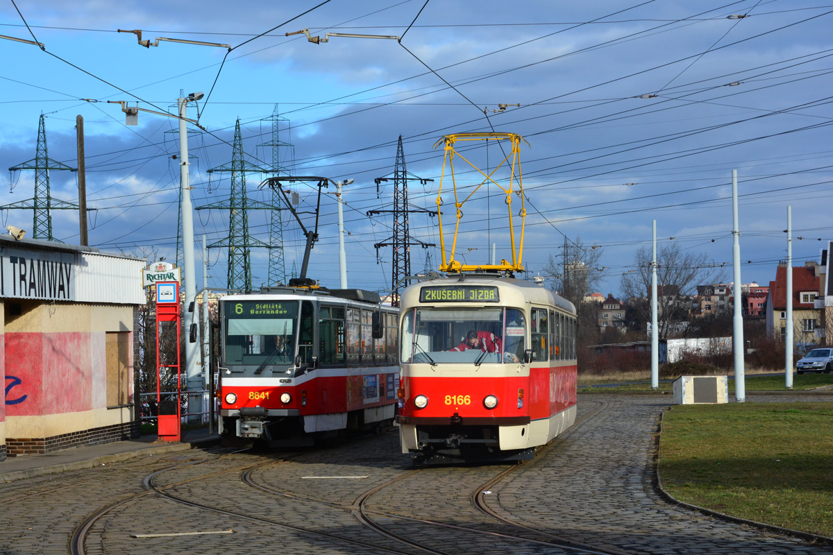 Прага, Tatra T3R.PV № 8166