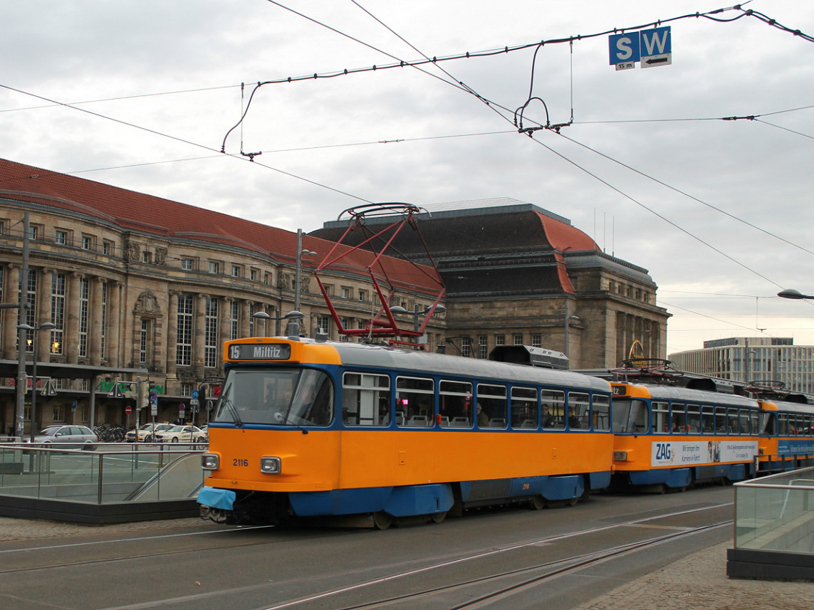 Лейпциг, Tatra T4D-M1 № 2116