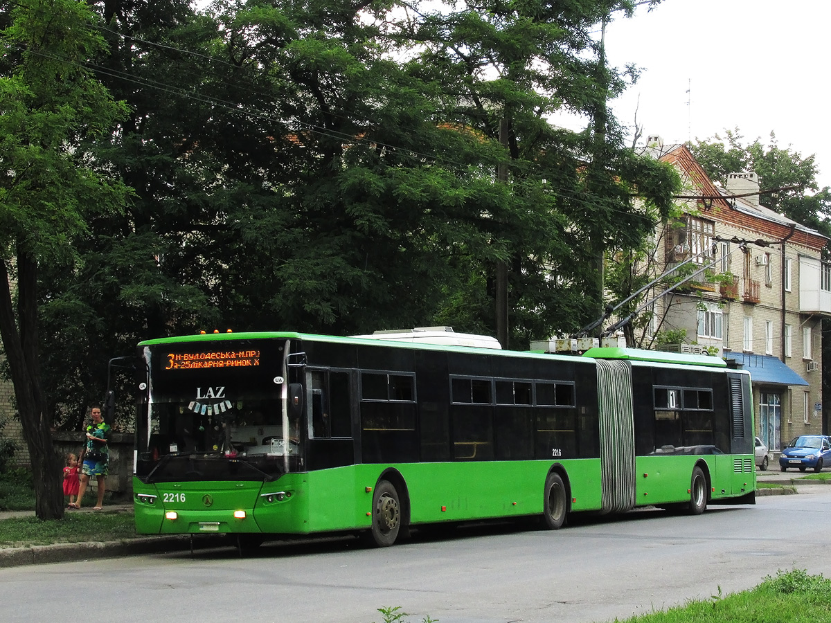 Харьков, ЛАЗ E301D1 № 2216