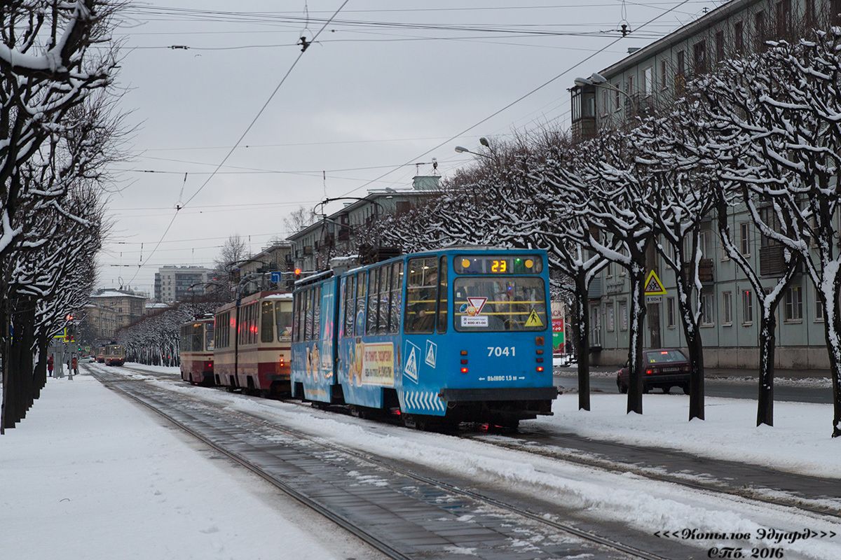Санкт-Петербург, ЛВС-86К № 7041