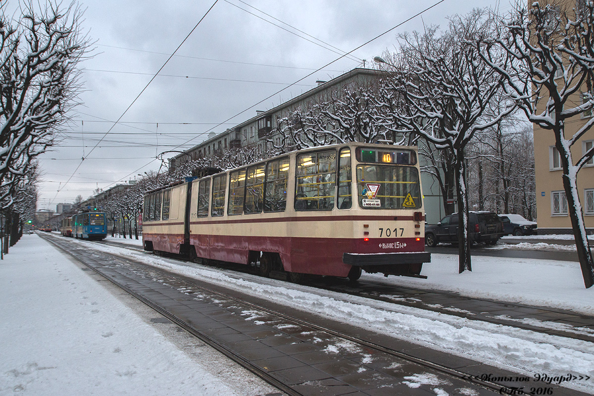 Санкт-Петербург, ЛВС-86К № 7017