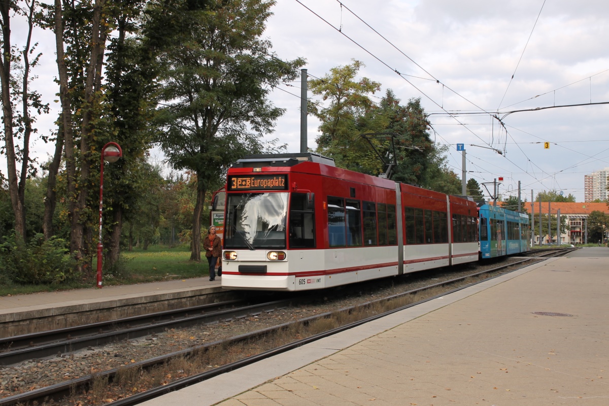 Эрфурт, Duewag MGT6DE № 605
