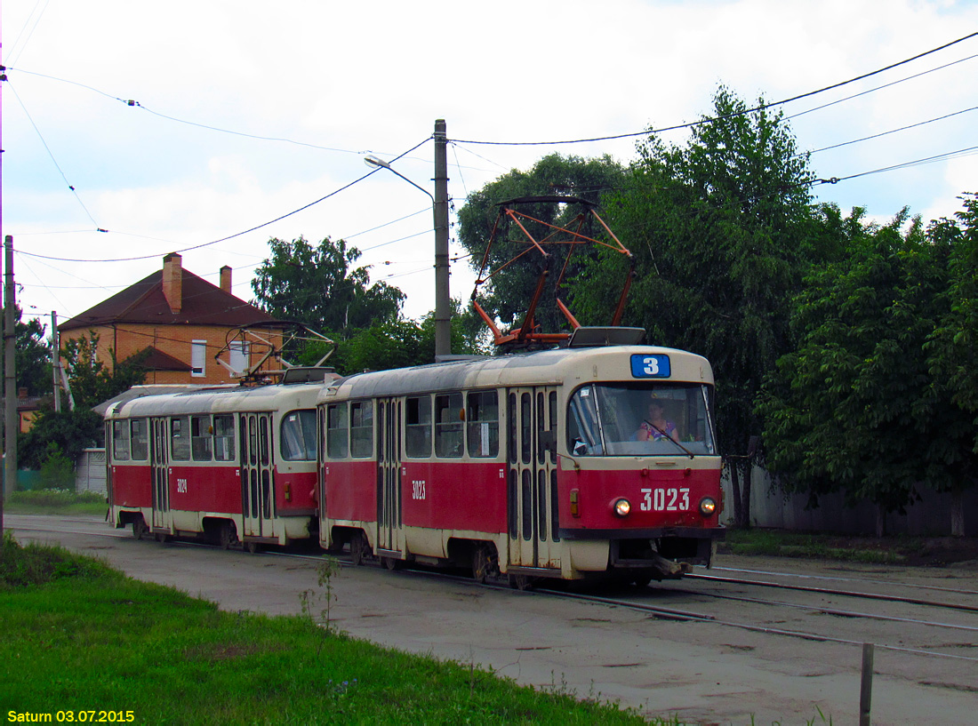 Харьков, Tatra T3SU № 3023 Харьков, Tatra T3SU № 3023