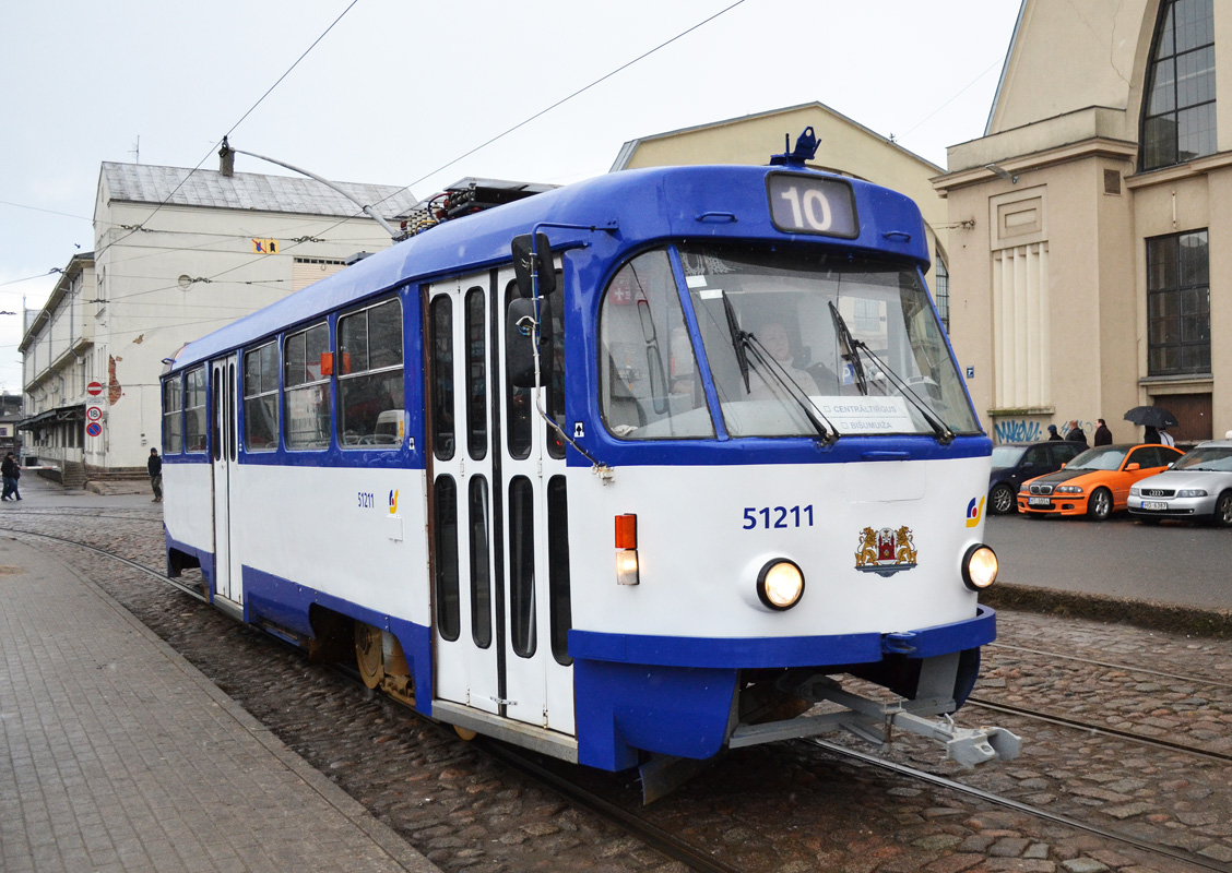 Рига, Tatra T3A № 51211