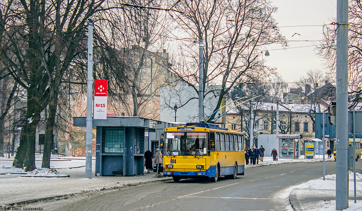Львов, Škoda 14Tr11/6 № 604