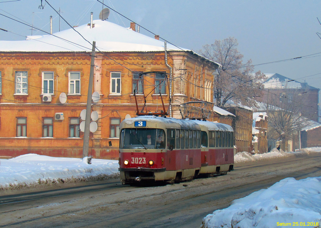 Kharkiv, Tatra T3SU N°. 3023 Kharkiv, Tatra T3SU N°. 3023