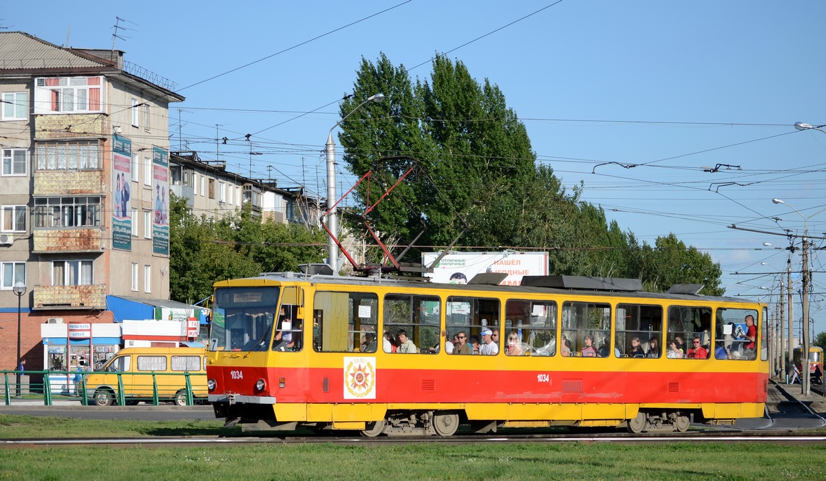 Барнаул, Tatra T6B5SU № 1034