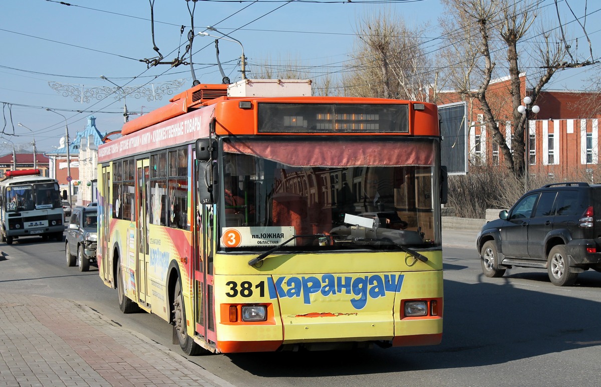 Томск, Тролза-5275.05 «Оптима» № 381